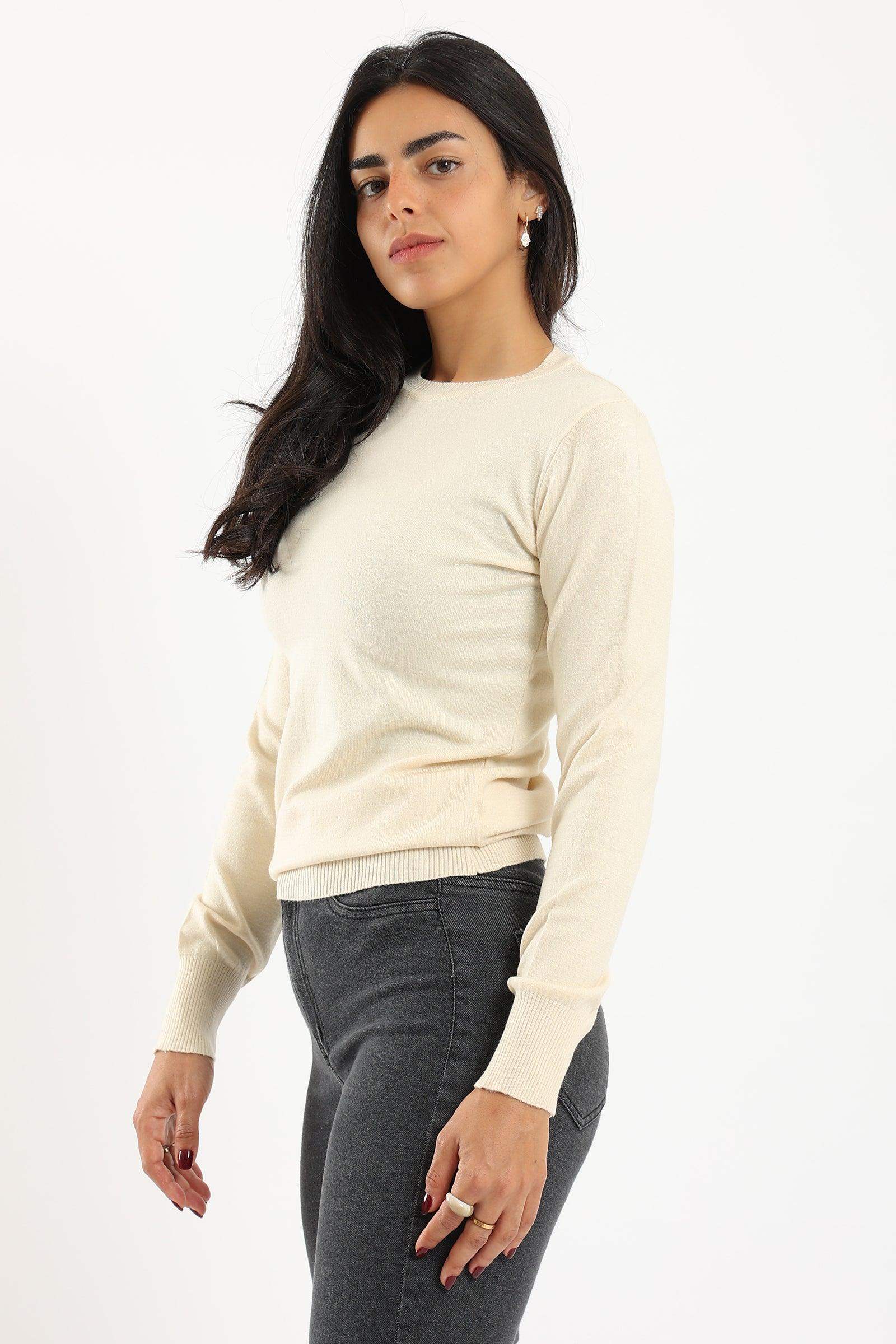 Regular Fit Knitted Pullover - Carina - ÙƒØ§Ø±ÙŠÙ†Ø§