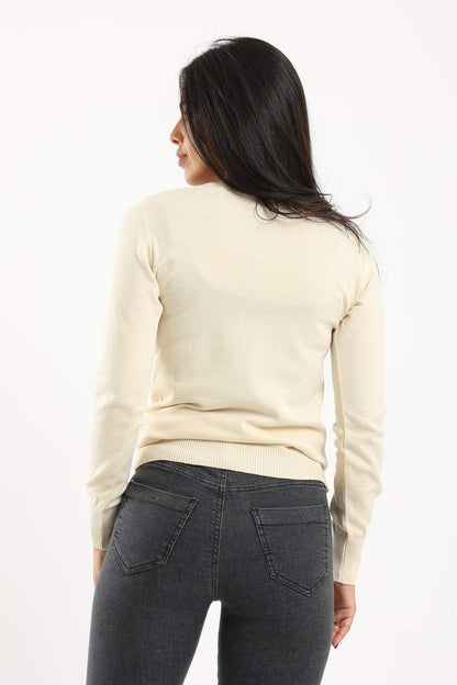 Regular Fit Knitted Pullover - Carina - ÙƒØ§Ø±ÙŠÙ†Ø§