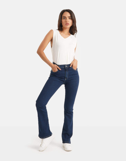 Regular waist jeans pants - Carina - ÙƒØ§Ø±ÙŠÙ†Ø§