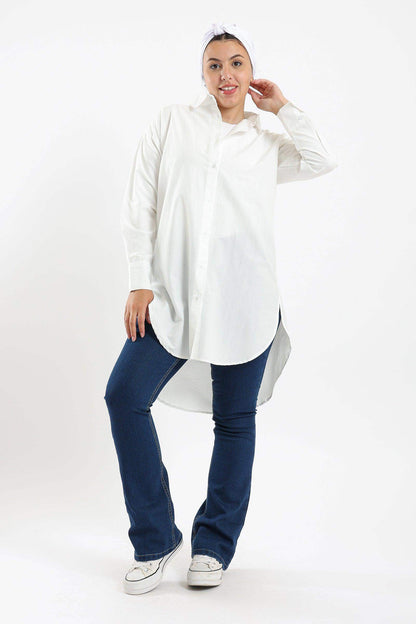 Relaxed Fit Long Shirt - Carina - ÙƒØ§Ø±ÙŠÙ†Ø§