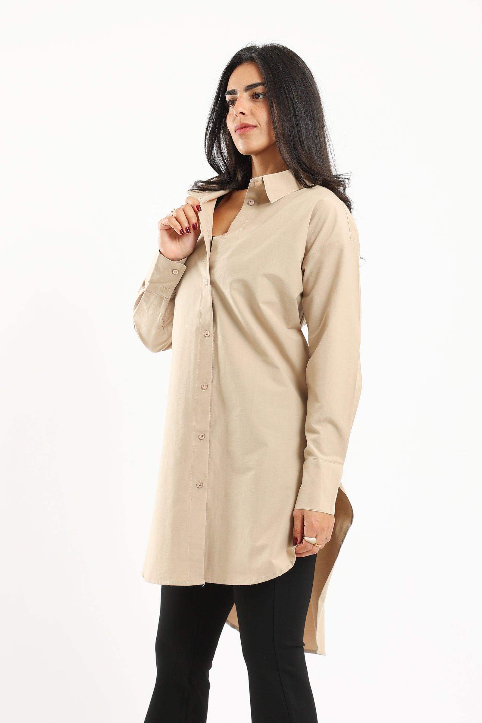 Relaxed Fit Long Shirt - Carina - ÙƒØ§Ø±ÙŠÙ†Ø§