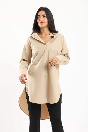 Relaxed Fit Long Shirt - Carina - ÙƒØ§Ø±ÙŠÙ†Ø§