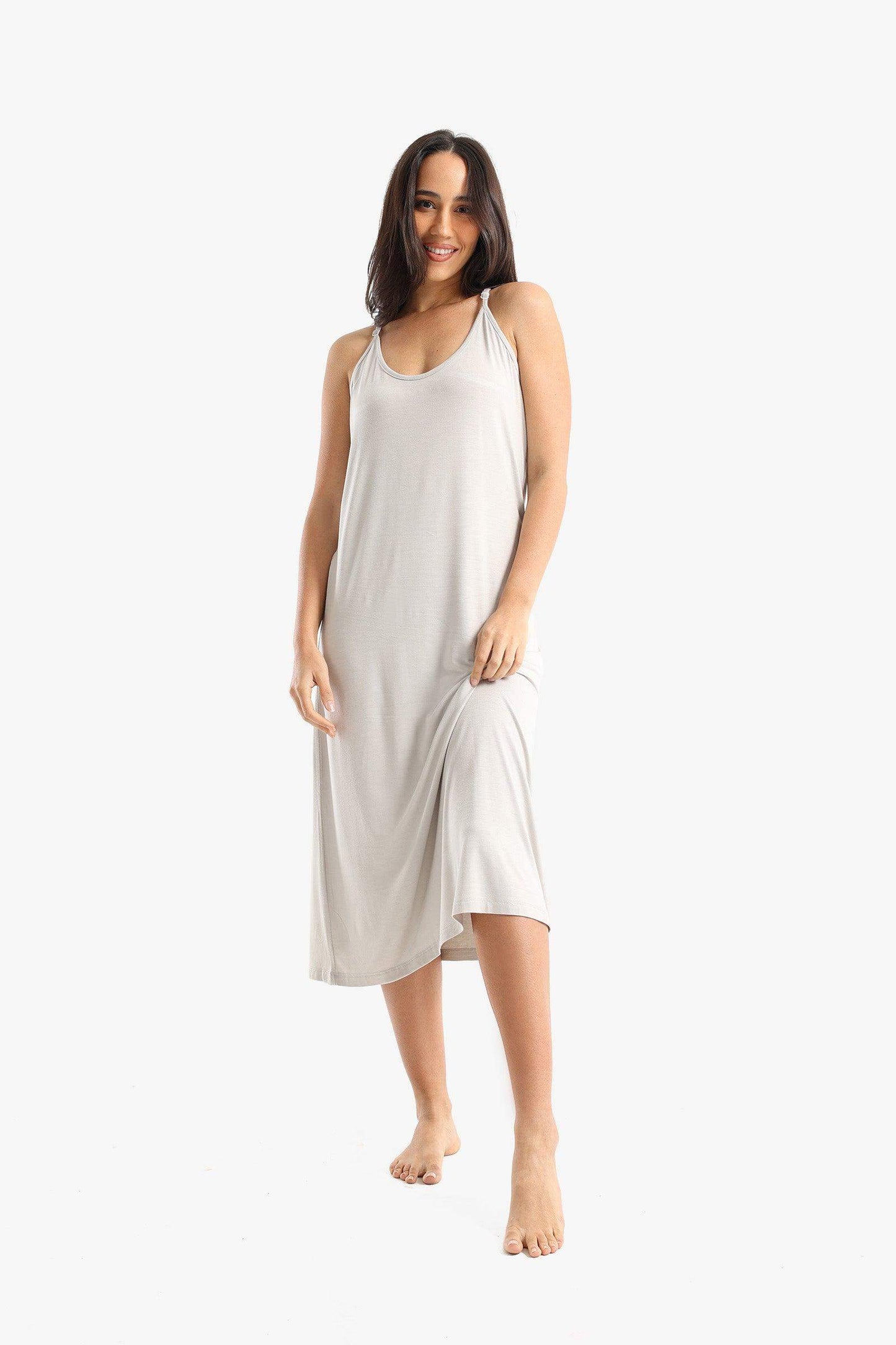 Relaxed Fit Sleeveless Nightgown - Carina - ÙƒØ§Ø±ÙŠÙ†Ø§