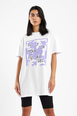 Relaxed Printed T-shirt - Clue Wear