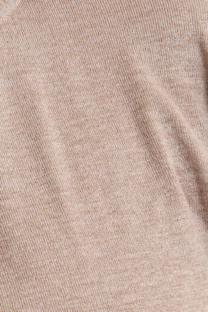 Ribbed Hemline Pullover - Clue Wear