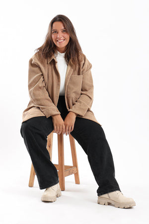 Ribbed Long Sleeve Shirt - Clue Wear