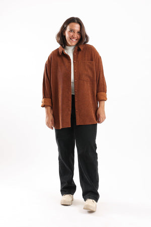 Ribbed Long Sleeve Shirt - Clue Wear
