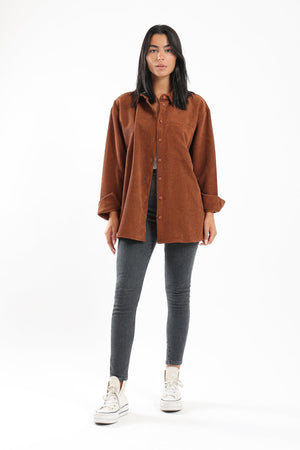 Ribbed Long Sleeve Shirt - Clue Wear