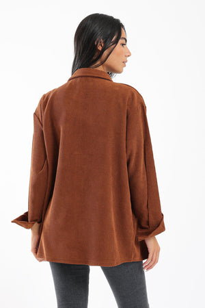 Ribbed Long Sleeve Shirt - Clue Wear