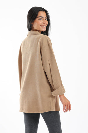 Ribbed Long Sleeve Shirt - Clue Wear