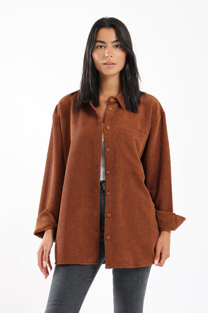 Ribbed Long Sleeve Shirt - Clue Wear