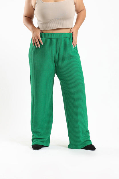 Ribbed Loose Lounge Pants - Clue Wear