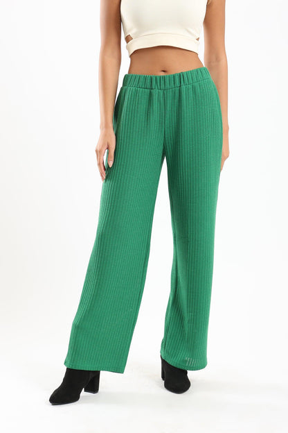 Ribbed Loose Lounge Pants - Clue Wear