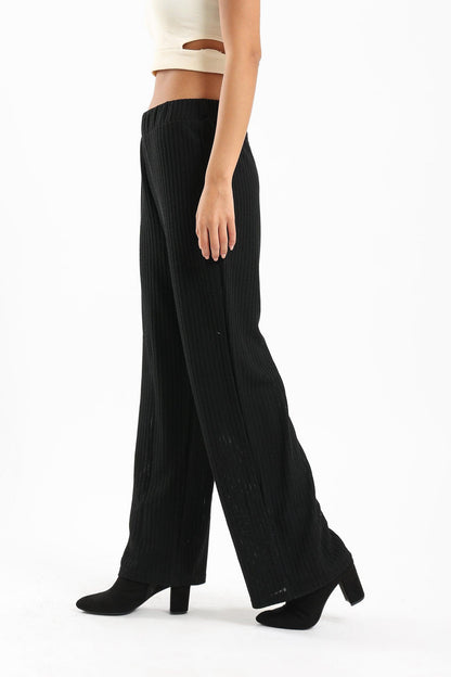 Ribbed Loose Lounge Pants - Clue Wear