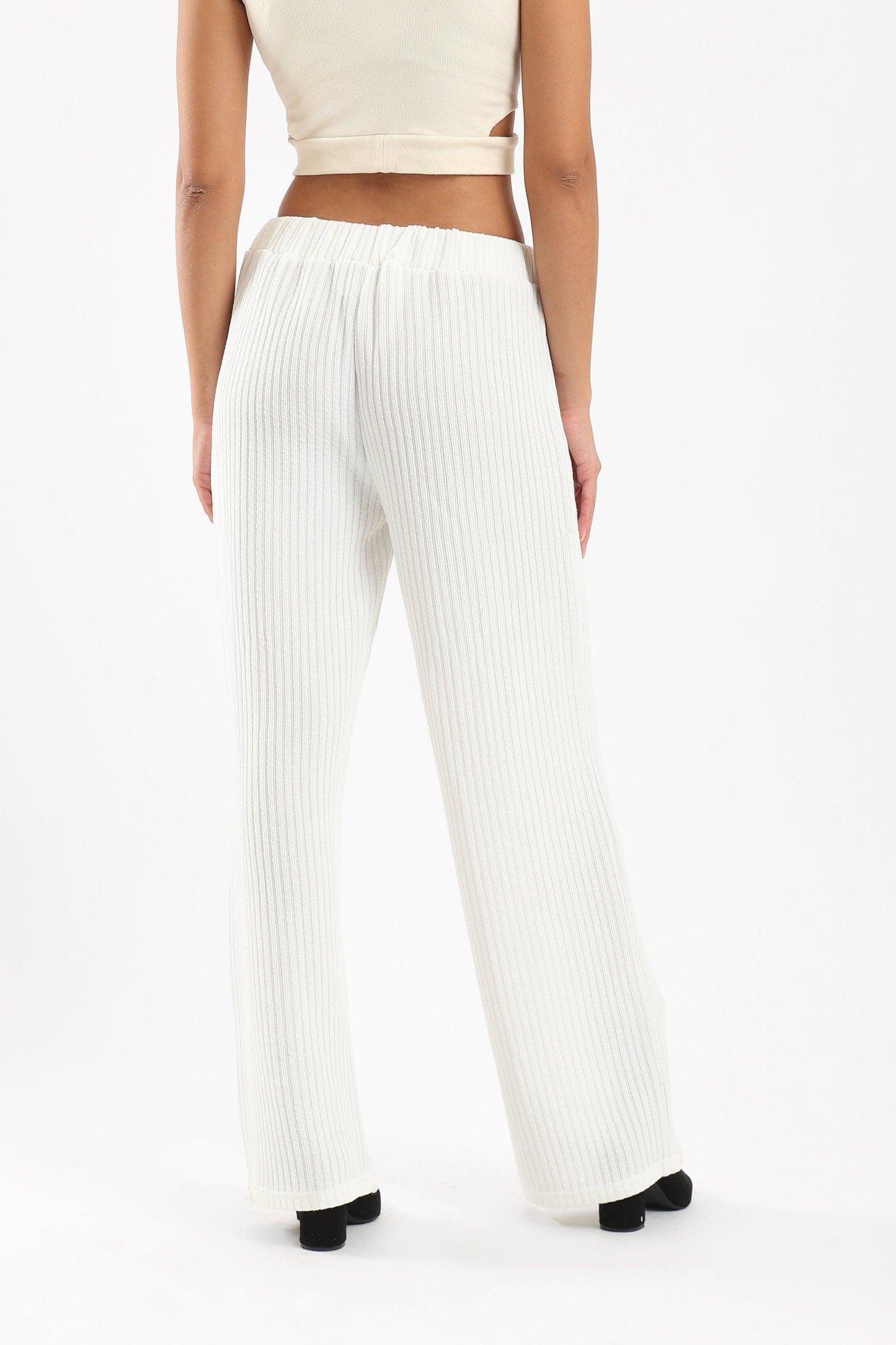 Ribbed Loose Lounge Pants - Clue Wear