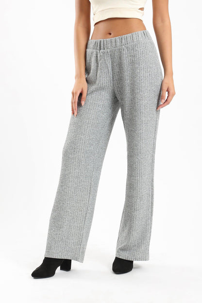 Ribbed Loose Lounge Pants - Clue Wear