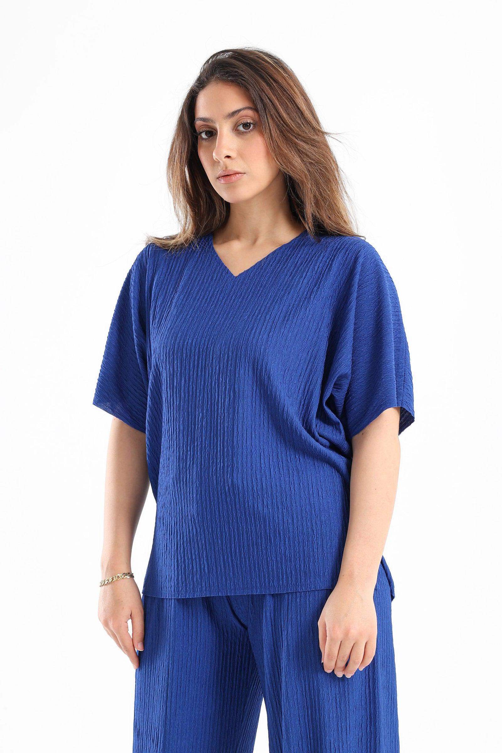 Ribbed Lounge T-Shirt - Carina - ÙƒØ§Ø±ÙŠÙ†Ø§