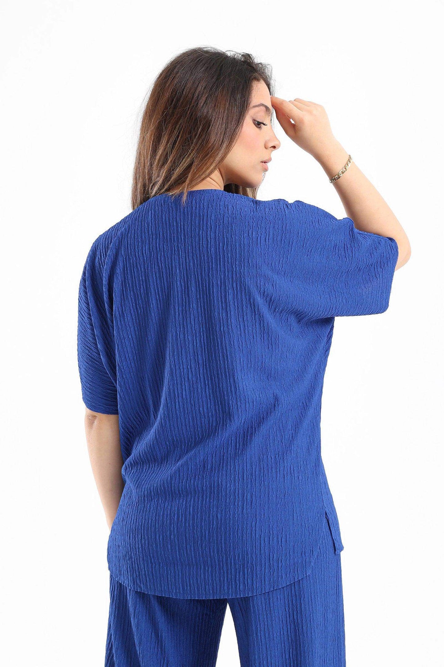 Ribbed Lounge T-Shirt - Carina - ÙƒØ§Ø±ÙŠÙ†Ø§