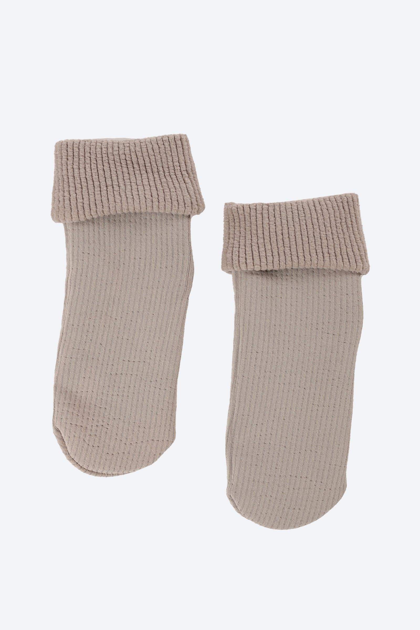 Ribbed Plain Socks - Carina - ÙƒØ§Ø±ÙŠÙ†Ø§