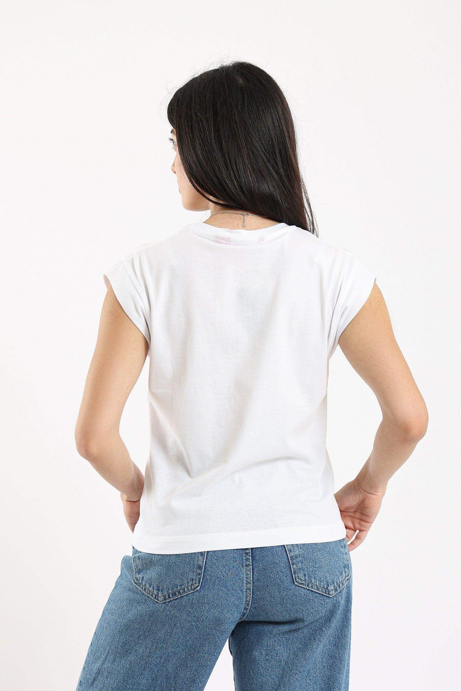 Ribbed Shoulder Detail Top - Carina - ÙƒØ§Ø±ÙŠÙ†Ø§