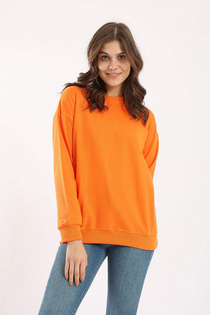 Ribbed Trim Lounge Sweatshirt - Carina - ÙƒØ§Ø±ÙŠÙ†Ø§