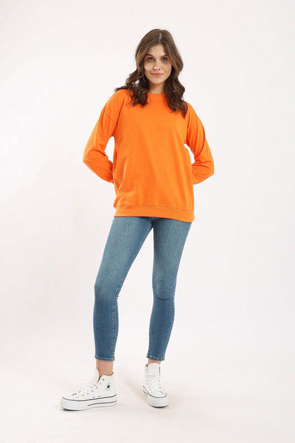 Ribbed Trim Lounge Sweatshirt - Carina - ÙƒØ§Ø±ÙŠÙ†Ø§