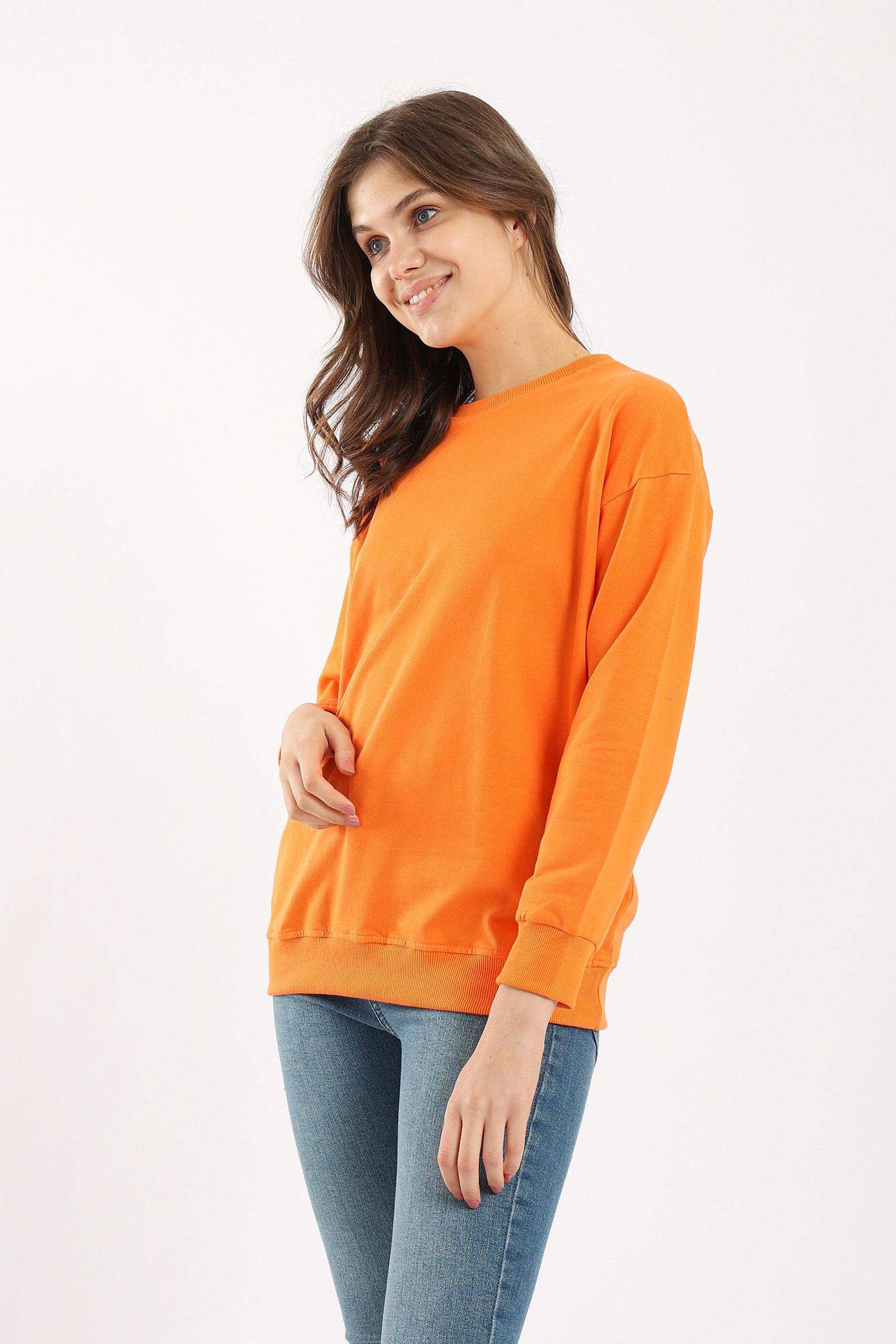 Ribbed Trim Lounge Sweatshirt - Carina - ÙƒØ§Ø±ÙŠÙ†Ø§