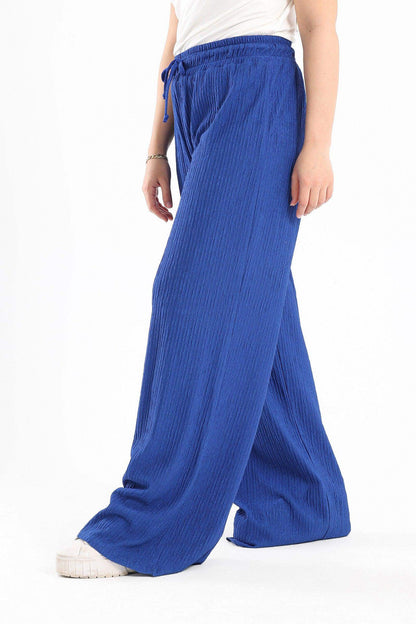 Ribbed Wide Leg Pants - Carina - ÙƒØ§Ø±ÙŠÙ†Ø§