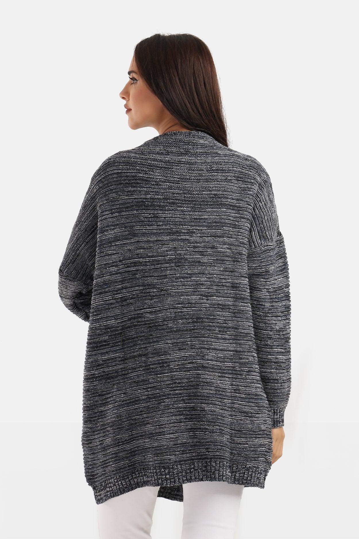 Ribbed Wool Cardigan - Carina - ÙƒØ§Ø±ÙŠÙ†Ø§