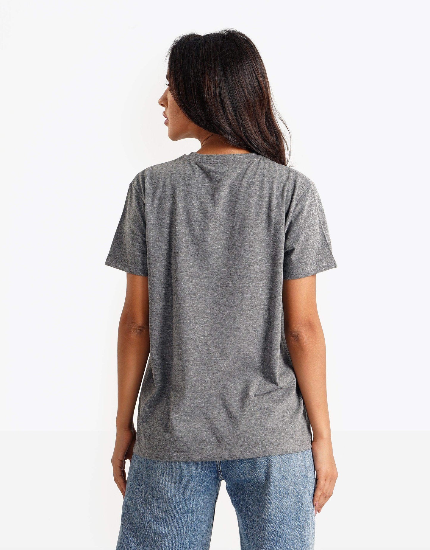 Round Neck Long T-shirt - Carina - ÙƒØ§Ø±ÙŠÙ†Ø§