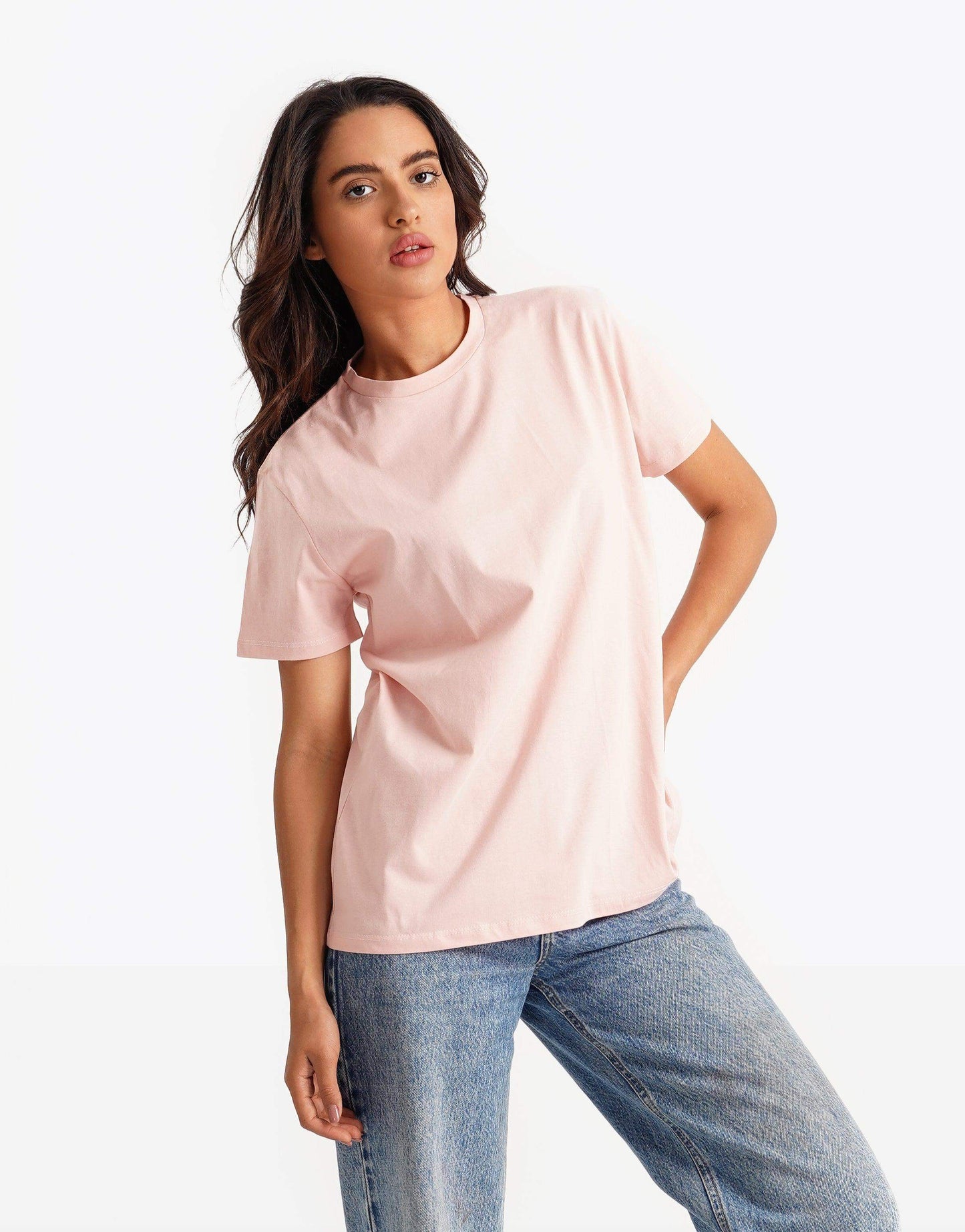 Round Neck Long T-shirt - Carina - ÙƒØ§Ø±ÙŠÙ†Ø§