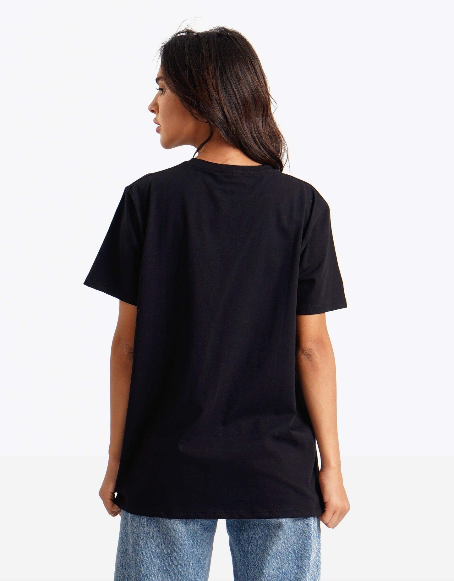 Round Neck Long T-shirt - Carina - ÙƒØ§Ø±ÙŠÙ†Ø§