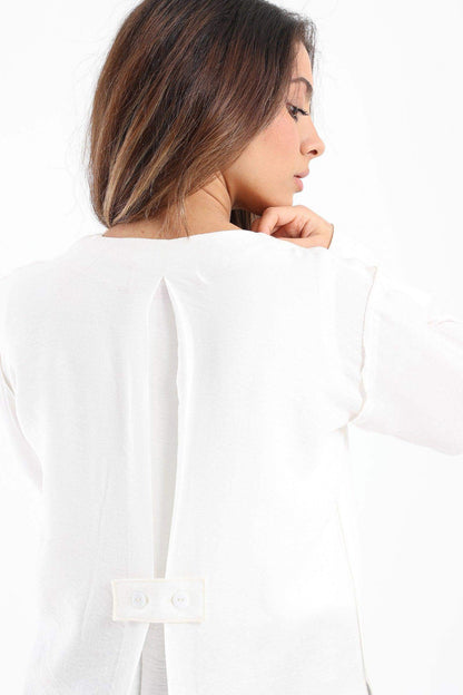 Round Neck Plain Shirt - Carina - ÙƒØ§Ø±ÙŠÙ†Ø§