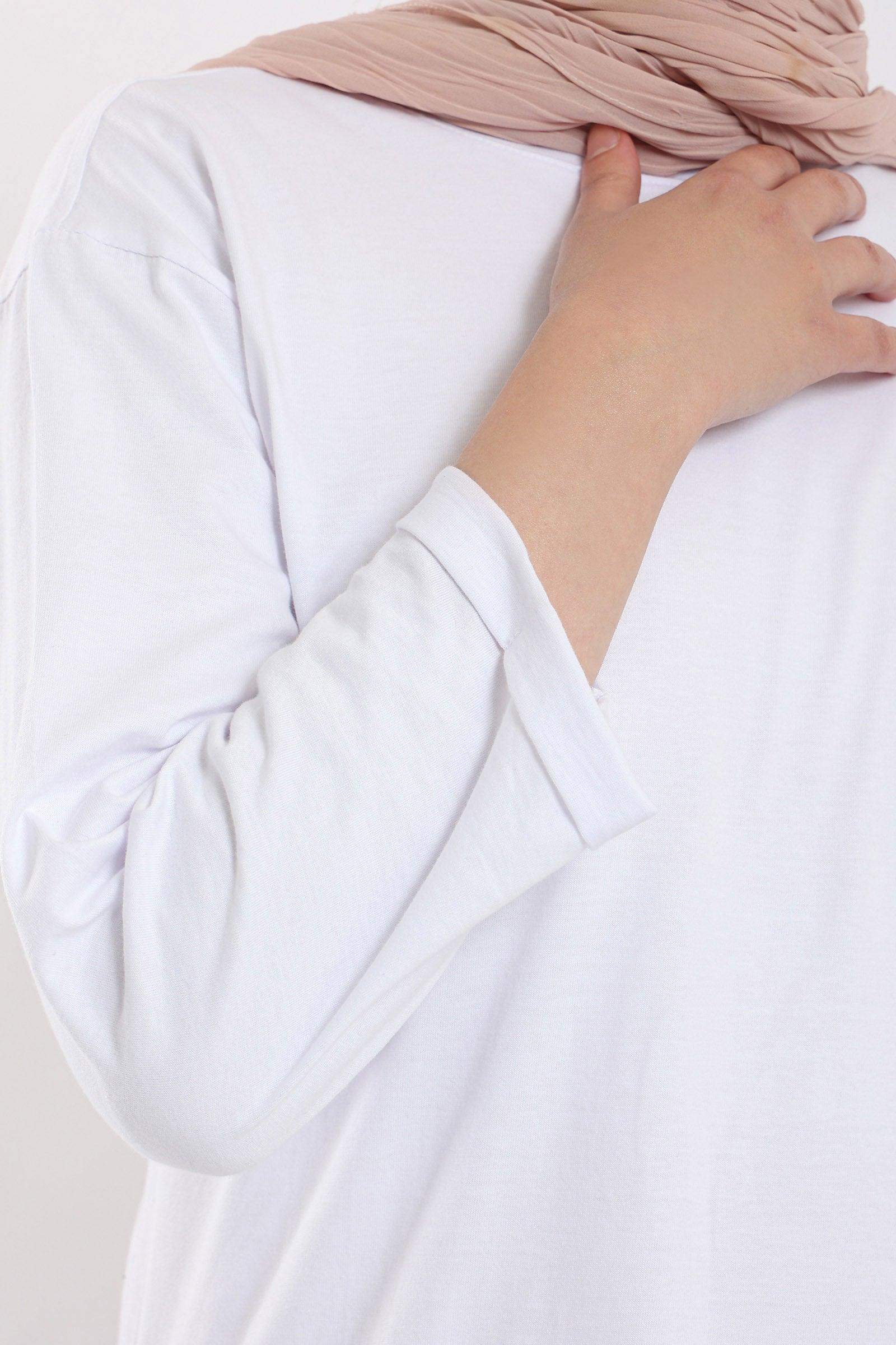 Round Neck Plain T-Shirt - Carina - ÙƒØ§Ø±ÙŠÙ†Ø§