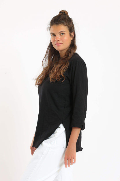 Round Neck Plain T-Shirt - Carina - ÙƒØ§Ø±ÙŠÙ†Ø§