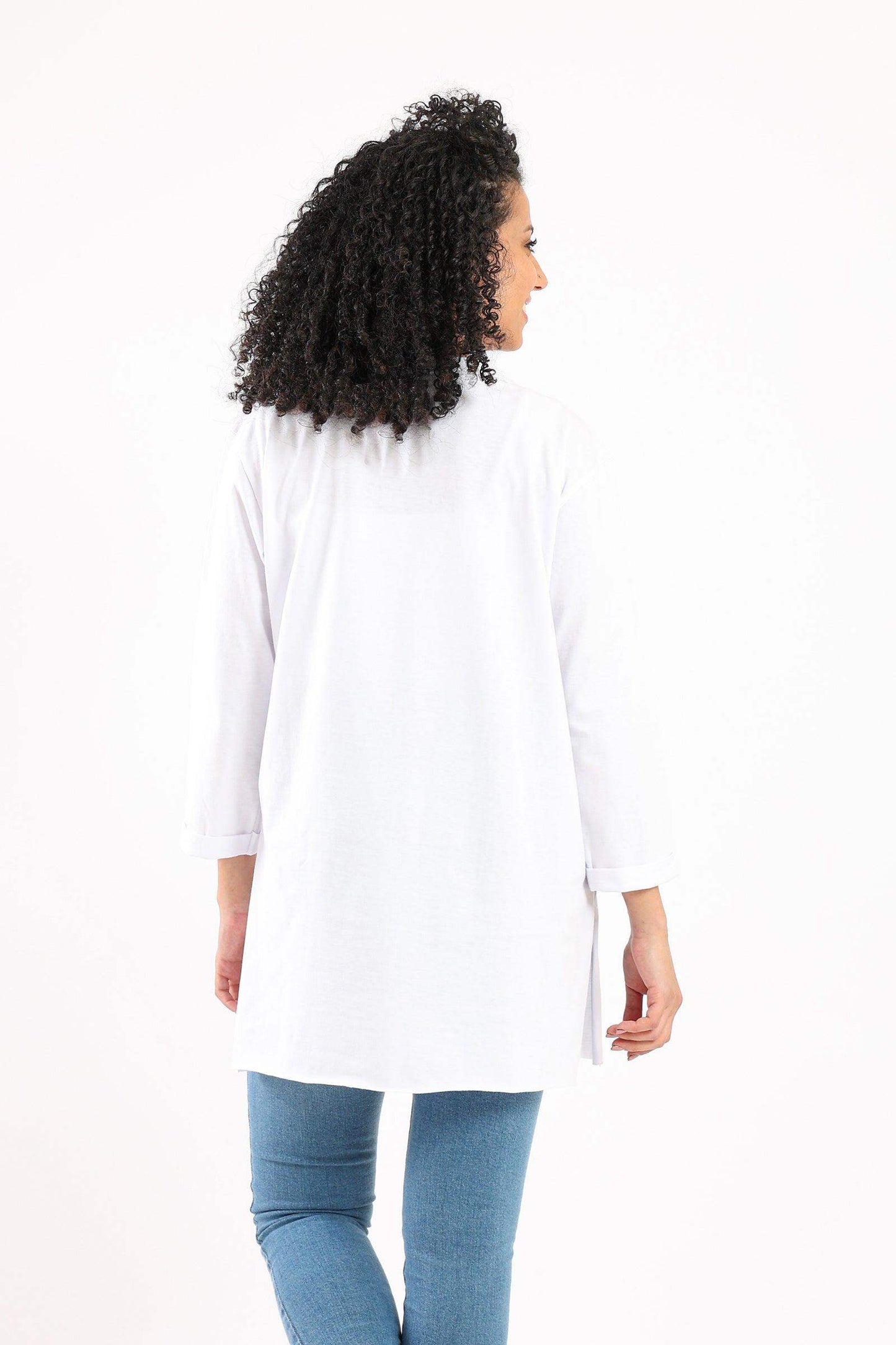 Round Neck Printed T-Shirt - Carina - ÙƒØ§Ø±ÙŠÙ†Ø§