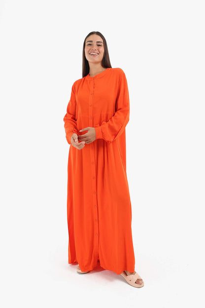 Round Neck Shirt Dress - Carina - ÙƒØ§Ø±ÙŠÙ†Ø§