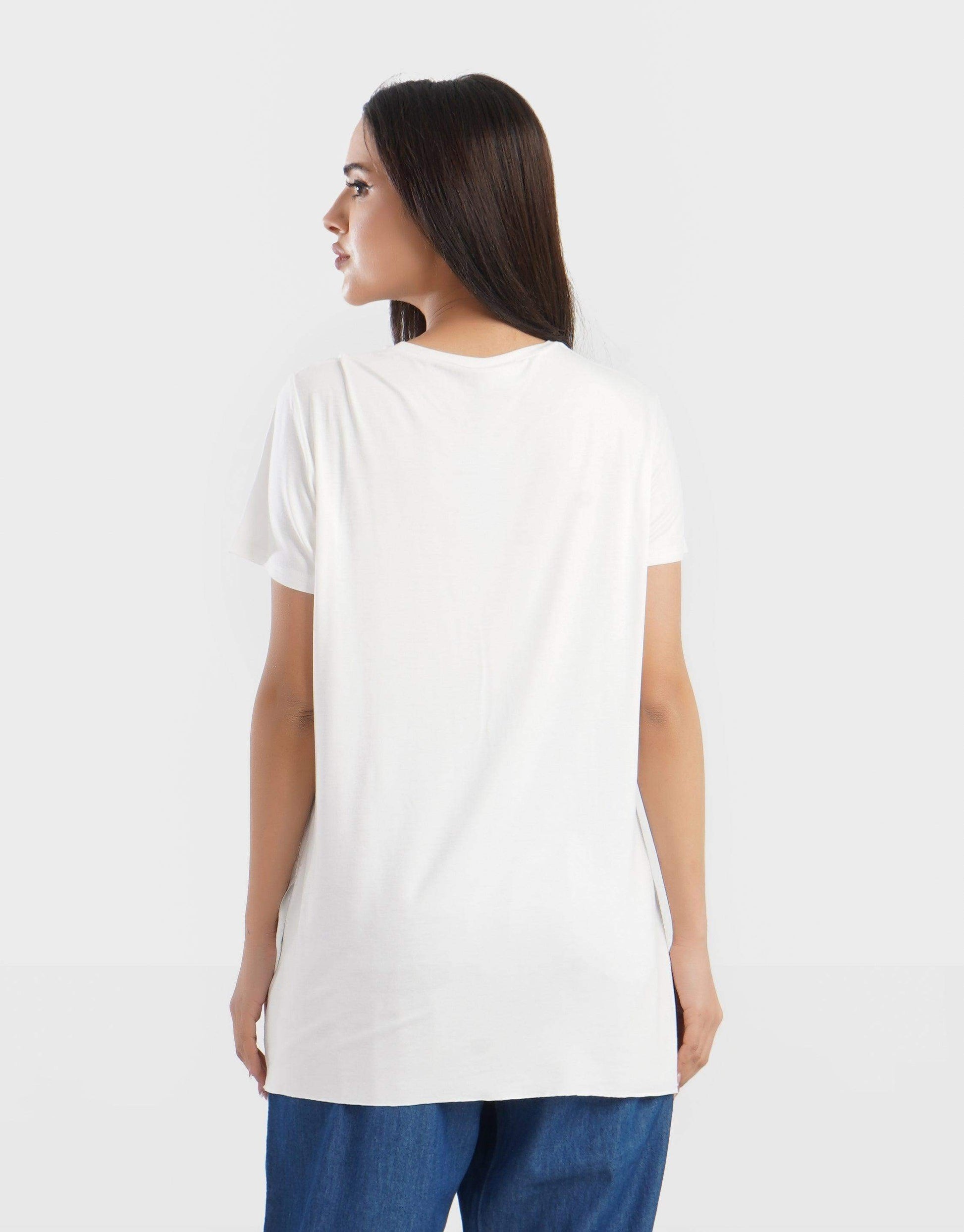 Round Neck T-Shirt - Carina - ÙƒØ§Ø±ÙŠÙ†Ø§