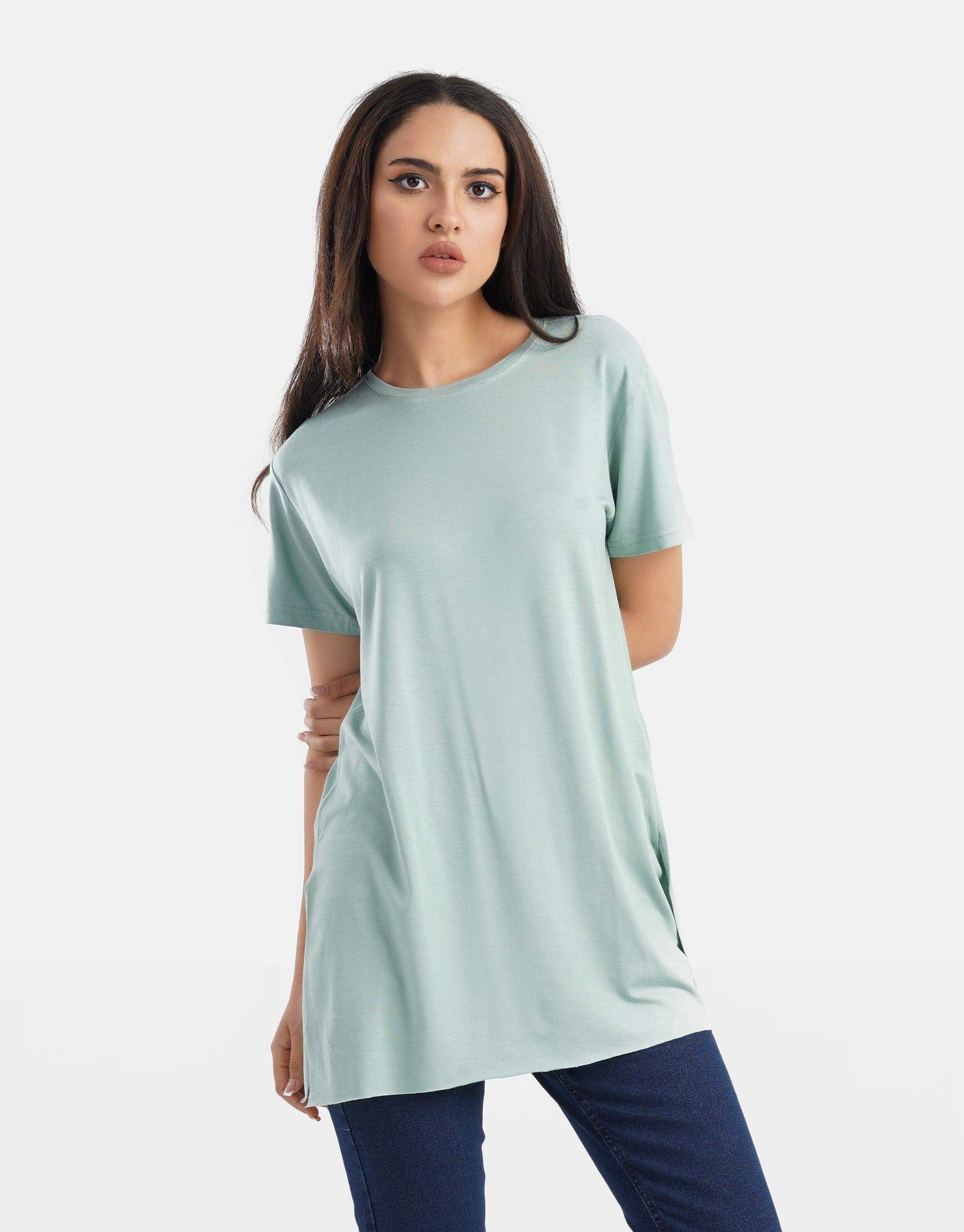 Round Neck T-Shirt - Carina - ÙƒØ§Ø±ÙŠÙ†Ø§