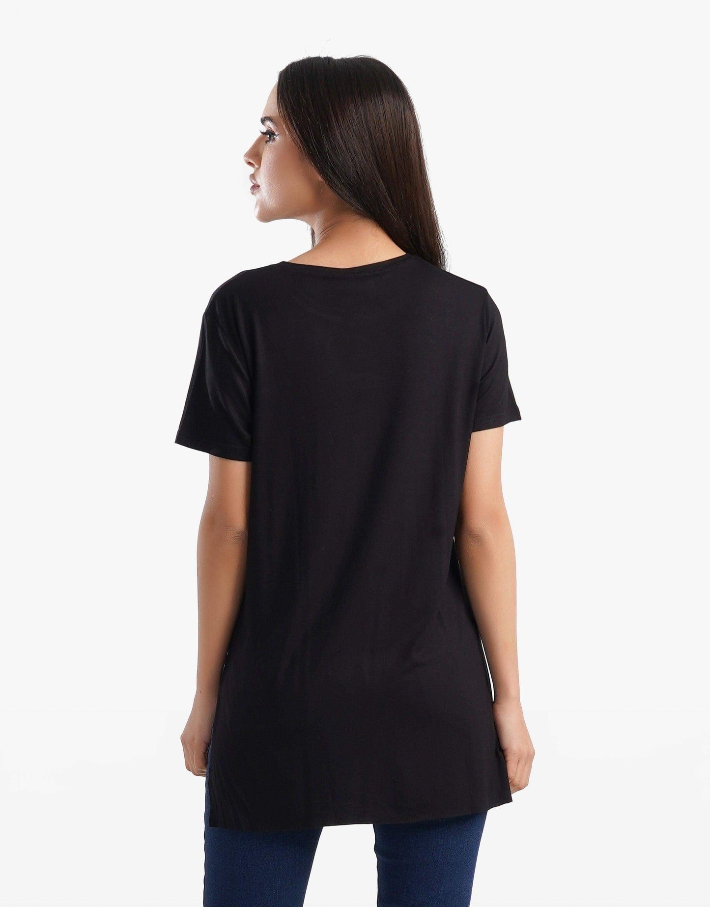 Round Neck T-Shirt - Carina - ÙƒØ§Ø±ÙŠÙ†Ø§