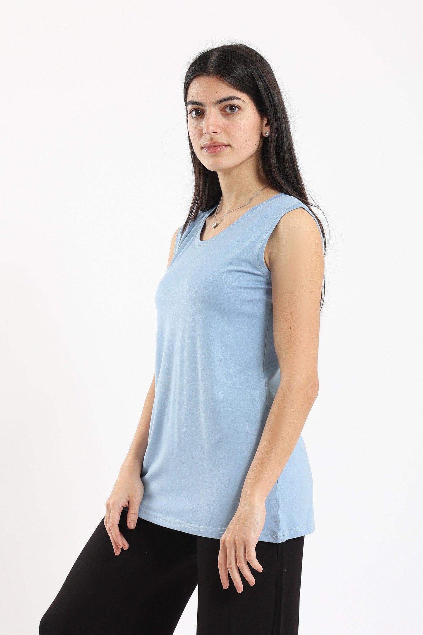 Round Neck Top - Carina - ÙƒØ§Ø±ÙŠÙ†Ø§