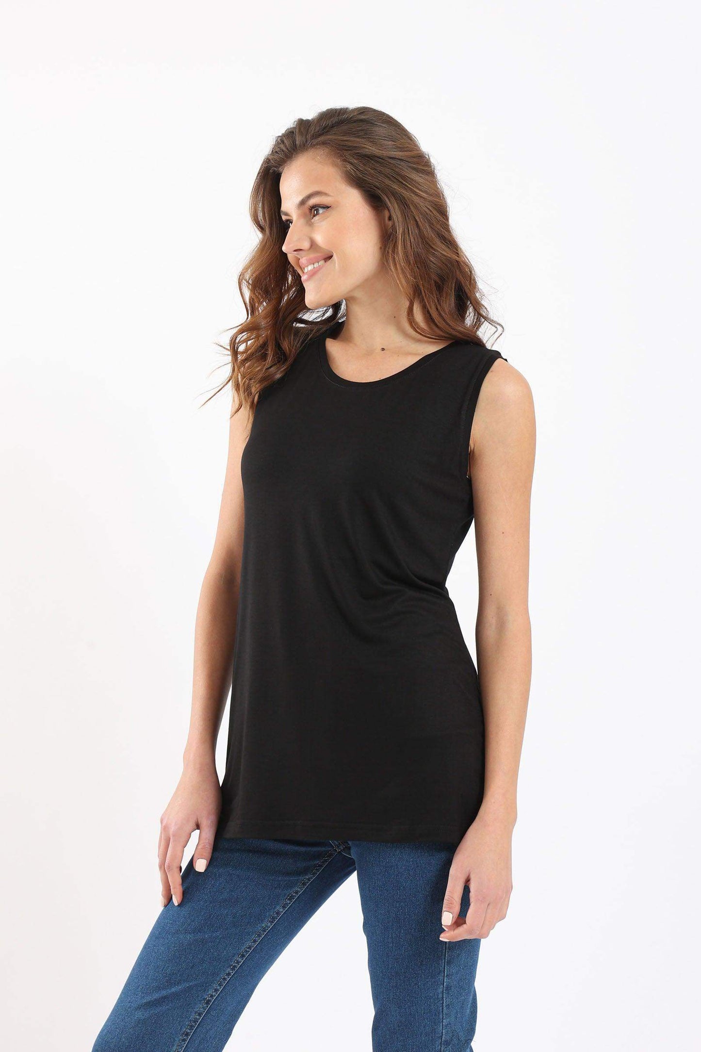 Round Neck Top - Carina - ÙƒØ§Ø±ÙŠÙ†Ø§