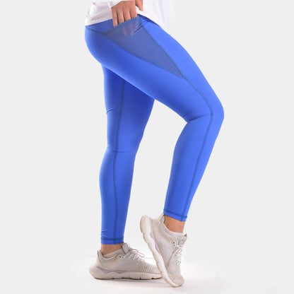 Doe Side Pocket Elevated Leggings- Royal Blue