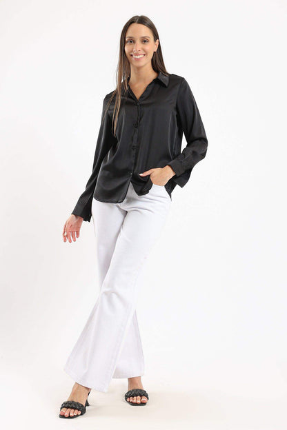 Satin Classic Shirt - Carina - ÙƒØ§Ø±ÙŠÙ†Ø§