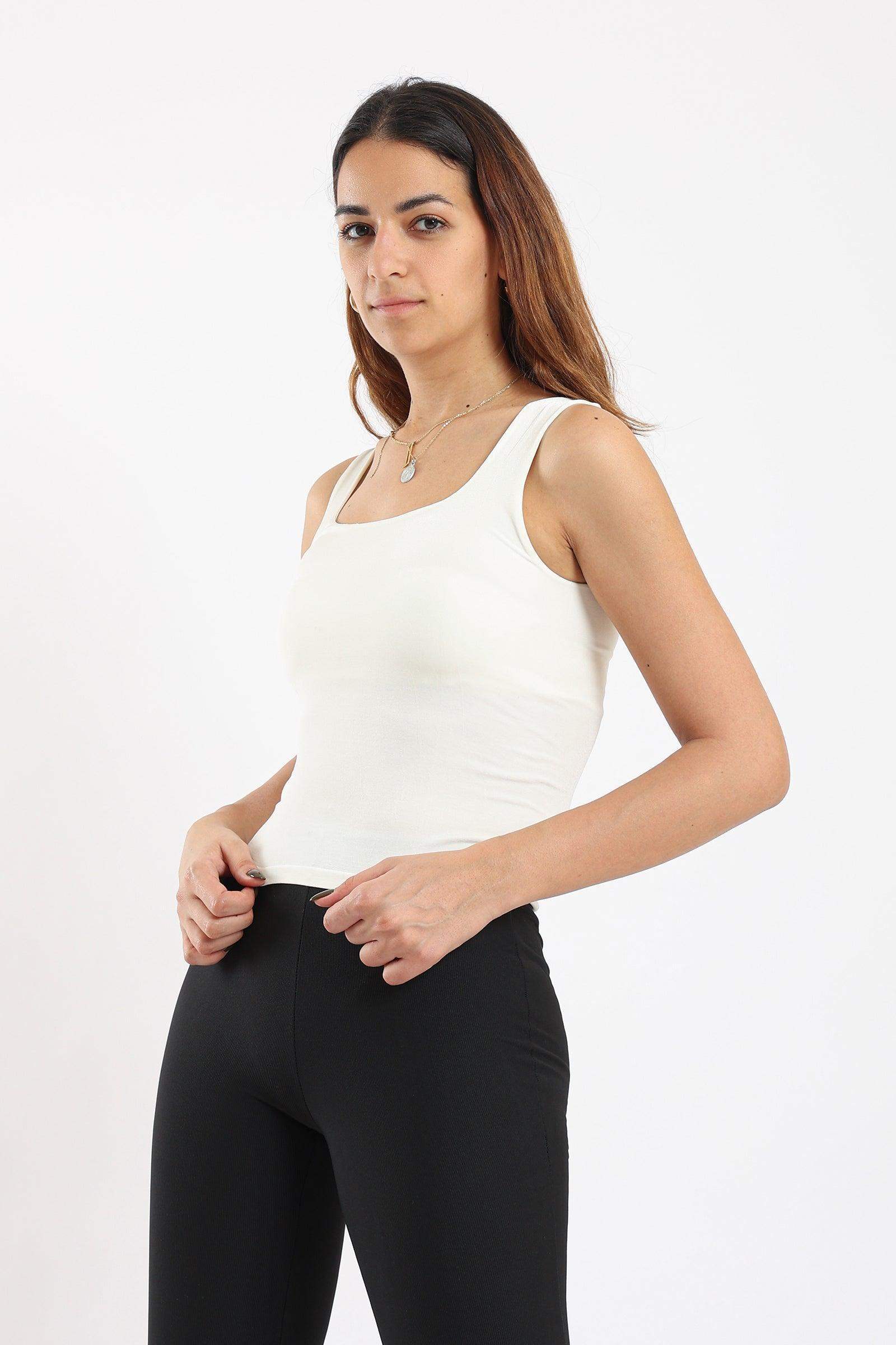 Seamless Squared Neck Top - Carina - ÙƒØ§Ø±ÙŠÙ†Ø§