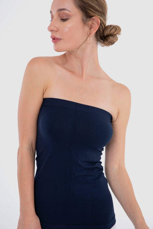 Seamless Strapless Tank Top - Carina - ÙƒØ§Ø±ÙŠÙ†Ø§