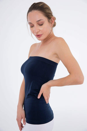 Seamless Strapless Tank Top - Carina - ÙƒØ§Ø±ÙŠÙ†Ø§