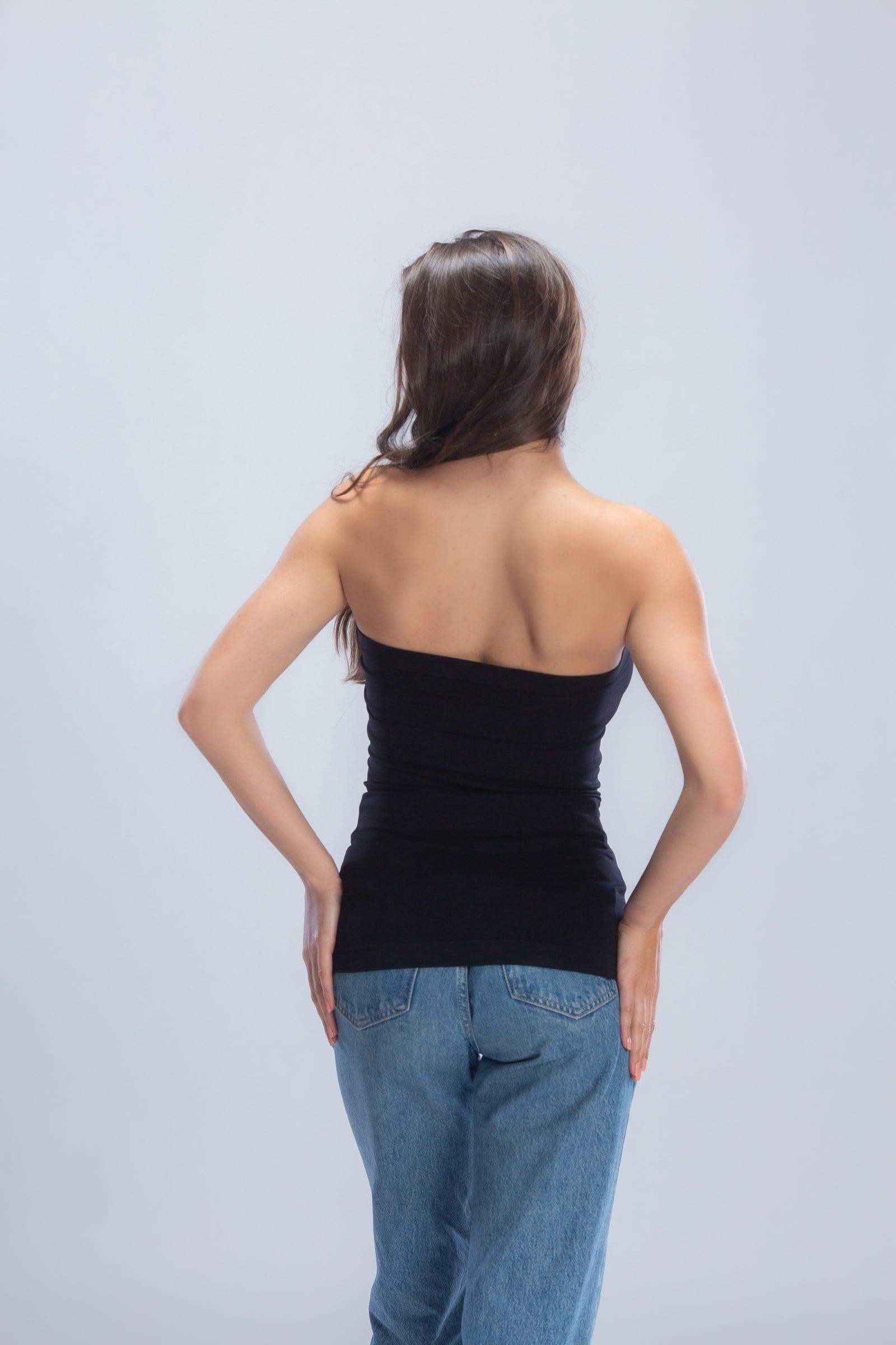 Seamless Strapless Tank Top - Carina - ÙƒØ§Ø±ÙŠÙ†Ø§