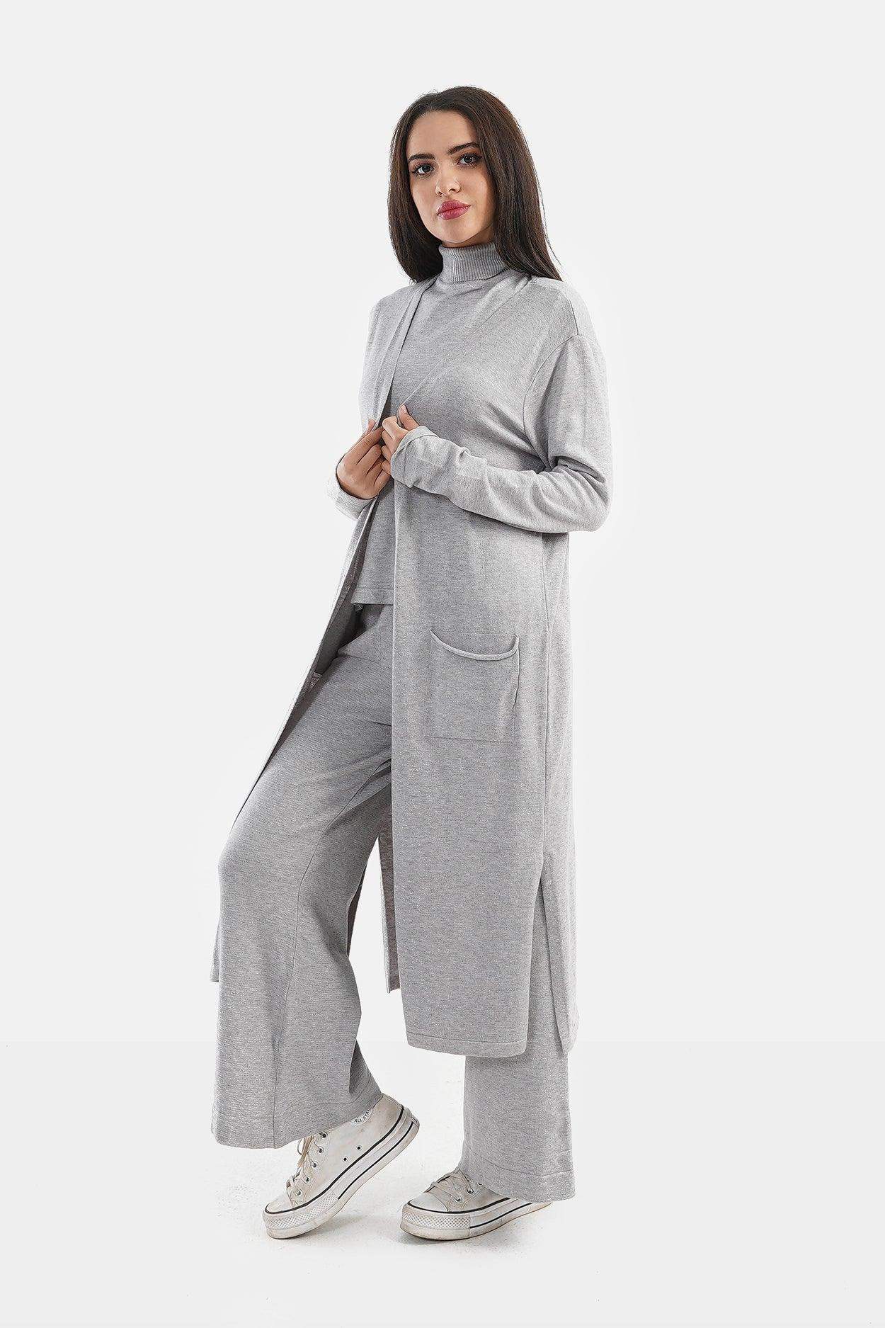 Set of 3 Piece Wool Lounge Wear - Carina - ÙƒØ§Ø±ÙŠÙ†Ø§