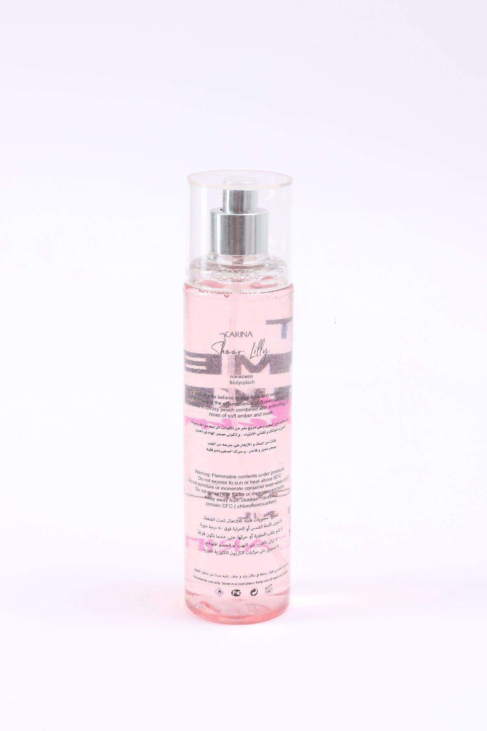 Sheer Lilly Body Splash - Carina - ÙƒØ§Ø±ÙŠÙ†Ø§